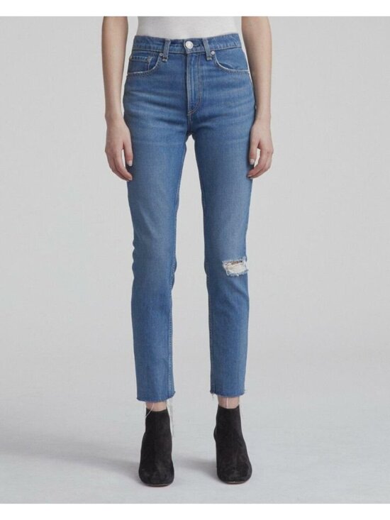 Rag & Bone New York Denim - NEW Rag & Bone Women's 31 High Rise Ankle Skinny Jeans In Pamela NWT $250